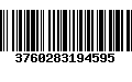 Código de Barras 3760283194595