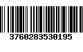 Código de Barras 3760283530195