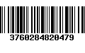 Código de Barras 3760284820479