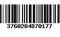 Código de Barras 3760284870177