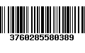 Código de Barras 3760285580389