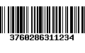 Código de Barras 3760286311234