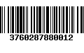 Código de Barras 3760287880012