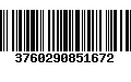 Código de Barras 3760290851672