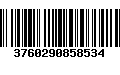 Código de Barras 3760290858534