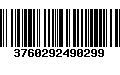 Código de Barras 3760292490299