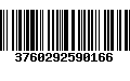 Código de Barras 3760292590166