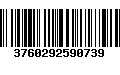 Código de Barras 3760292590739