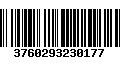 Código de Barras 3760293230177