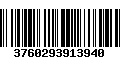 Código de Barras 3760293913940