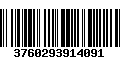 Código de Barras 3760293914091