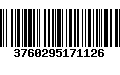 Código de Barras 3760295171126