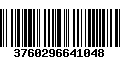 Código de Barras 3760296641048