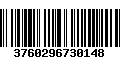 Código de Barras 3760296730148