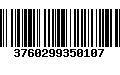 Código de Barras 3760299350107