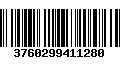 Código de Barras 3760299411280