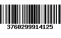 Código de Barras 3760299914125