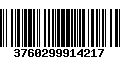 Código de Barras 3760299914217