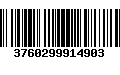 Código de Barras 3760299914903