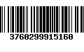 Código de Barras 3760299915160