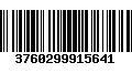 Código de Barras 3760299915641