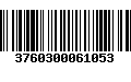 Código de Barras 3760300061053