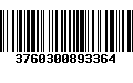 Código de Barras 3760300893364