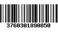 Código de Barras 3760301890850