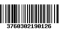 Código de Barras 3760302190126