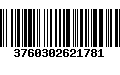 Código de Barras 3760302621781