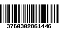 Código de Barras 3760302861446