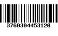 Código de Barras 3760304453120