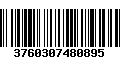 Código de Barras 3760307480895