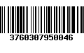 Código de Barras 3760307950046