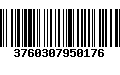 Código de Barras 3760307950176