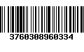 Código de Barras 3760308960334