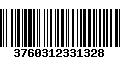 Código de Barras 3760312331328