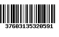 Código de Barras 37603135320591