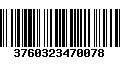 Código de Barras 3760323470078