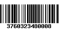 Código de Barras 3760323480008