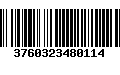 Código de Barras 3760323480114