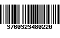 Código de Barras 3760323480220