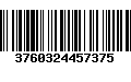 Código de Barras 3760324457375