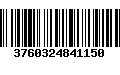 Código de Barras 3760324841150