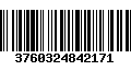 Código de Barras 3760324842171