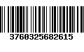 Código de Barras 3760325682615