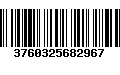 Código de Barras 3760325682967