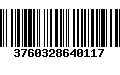 Código de Barras 3760328640117