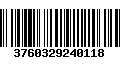 Código de Barras 3760329240118