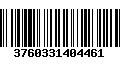 Código de Barras 3760331404461